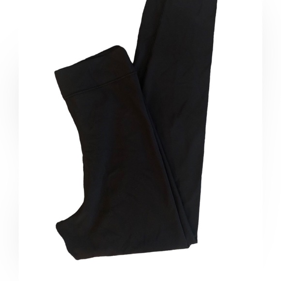 Spanx Assets Red Hot Leggings Sz XL Black Structured Moto Jersey Rocker Pull On - Picture 5 of 5